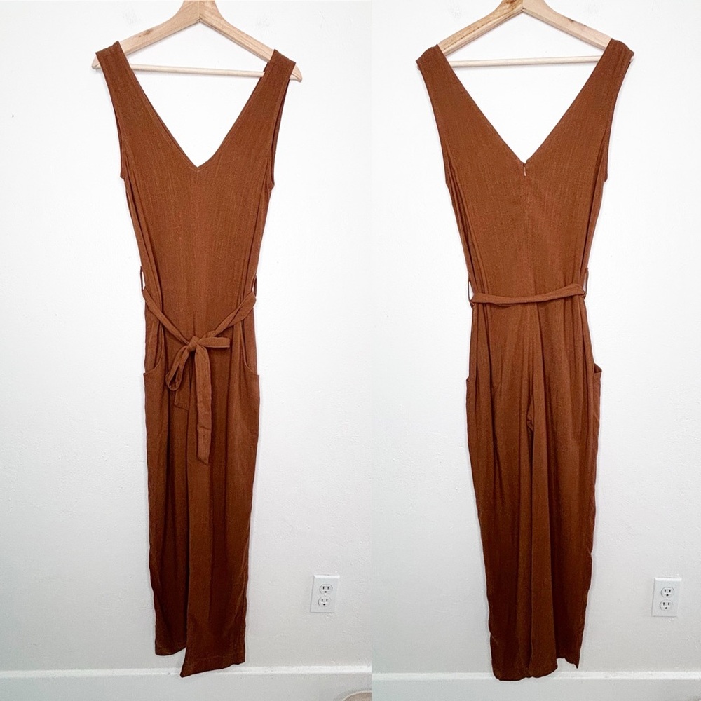 Eve Gravel Owl Moon Jumpsuit Copper Size XS EUC - Picture 2 of 10
